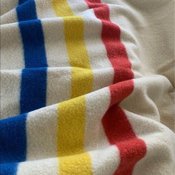 Vintage wool trapper blanket - Picture 2 of 5